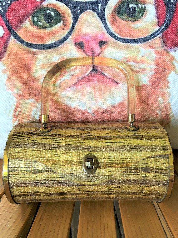 MAJESTIC Lucite Handbags/Lucite Handbags/Lucite Pu