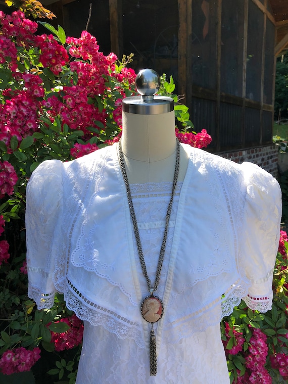Vintage Gunne Sax 70s 80s CottageCore Girls’ Dress - munimoro.gob.pe