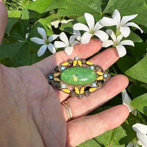 GENUINE NEIGER BROTHERS Brooch/Antique Brooches/Neiger Brothers/Vintage Brooches/Art Deco Jewelry/30&#39;s Jewelry/Near Mint Condition