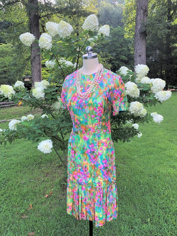 MARJORIE MONTGOMERY Dress/60's Vintage Dresses/Sil