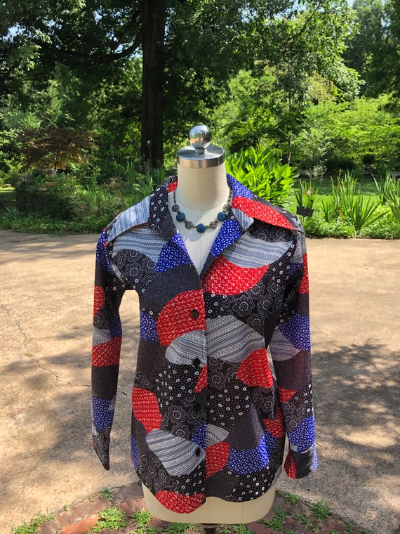 RARE GROOVY 70's Women's Shirt/70's Unisex Shirt/… - image 10