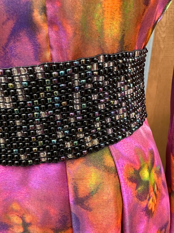 STUNNING STATEMENT 80's Rhinestone Belt Set/80’s Belt/80’s Statement Belt/Vintage Belt/80’s Fashion/80’s Rhinestone Belt/Mint Condition View 2