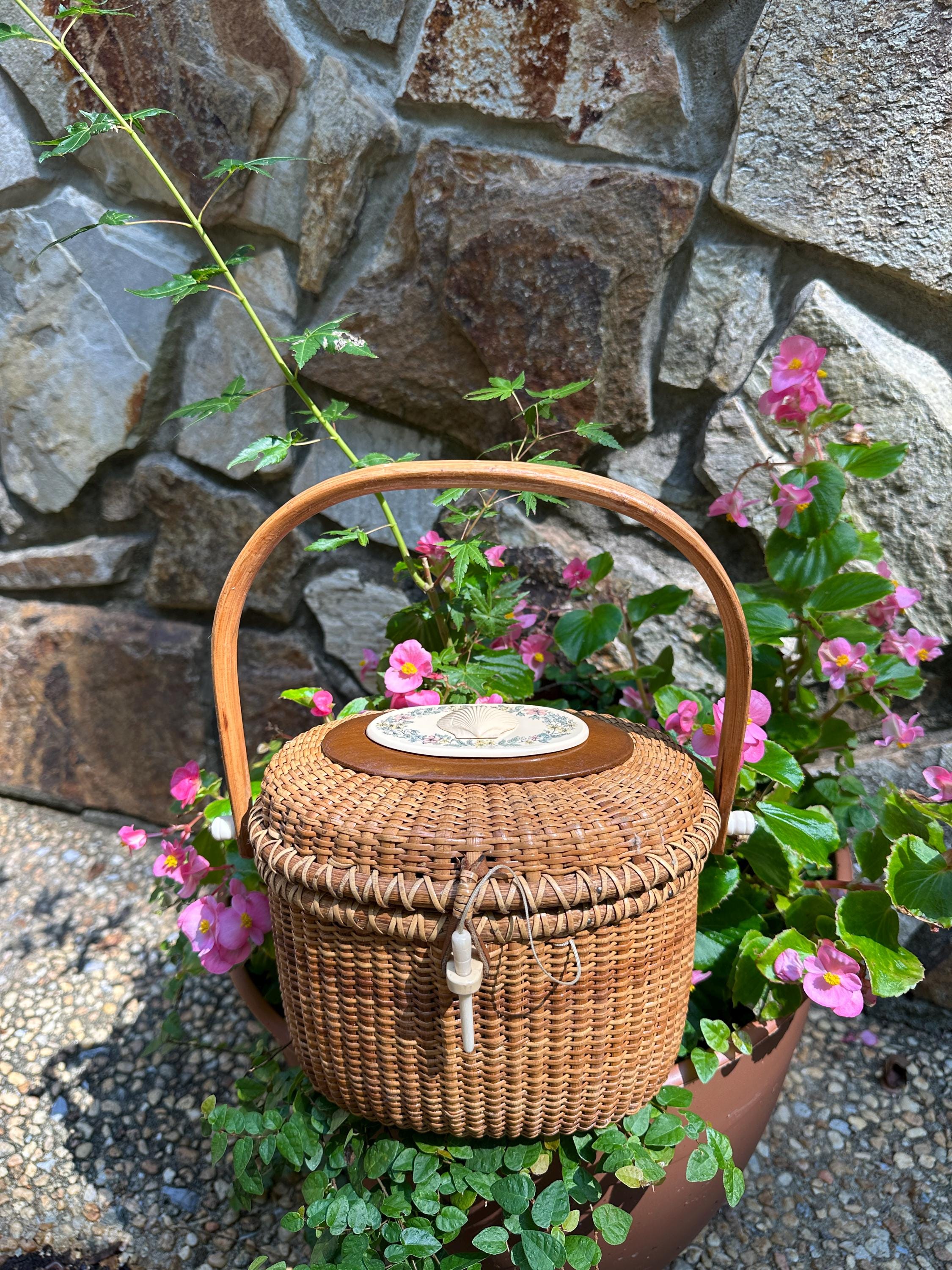 BARLOW社 ナンタケットバスケット Nantucket Basket Barlow NANTUCKET BASKET With Princeton University's 1756