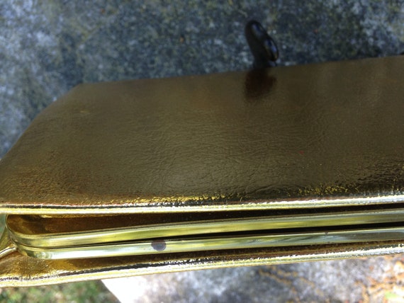 60's Clutches/Vintage Clutches/Gold Lame Clutches… - image 8