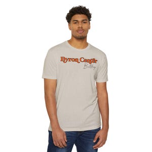 Byron Center Bulldogs Cursive Unisex CVC Jersey T-shirt