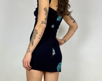 black mesh red dress Midnight Spark Mesh Dress