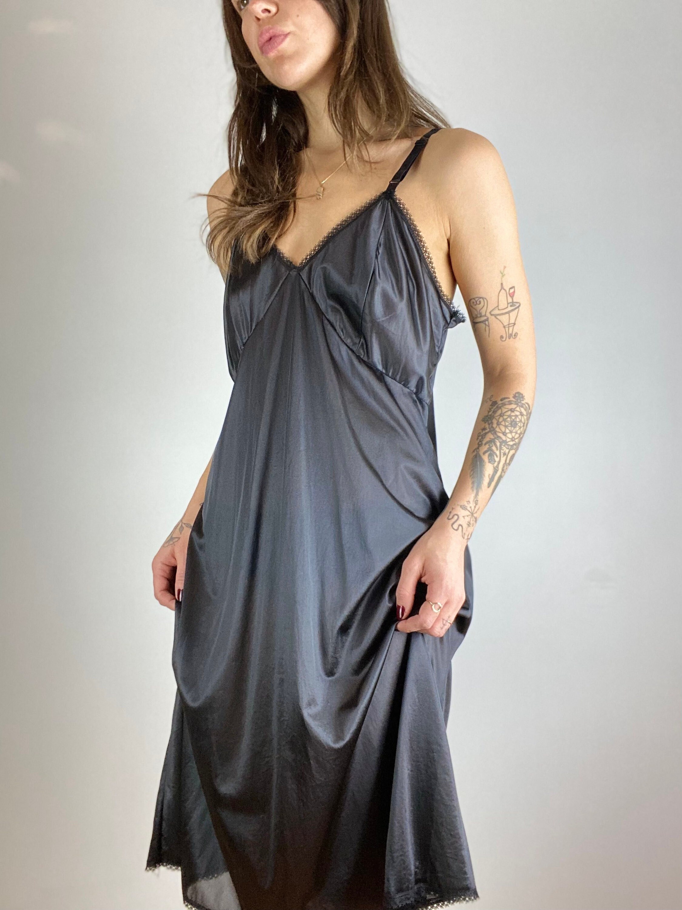 Nighty dress cheap black