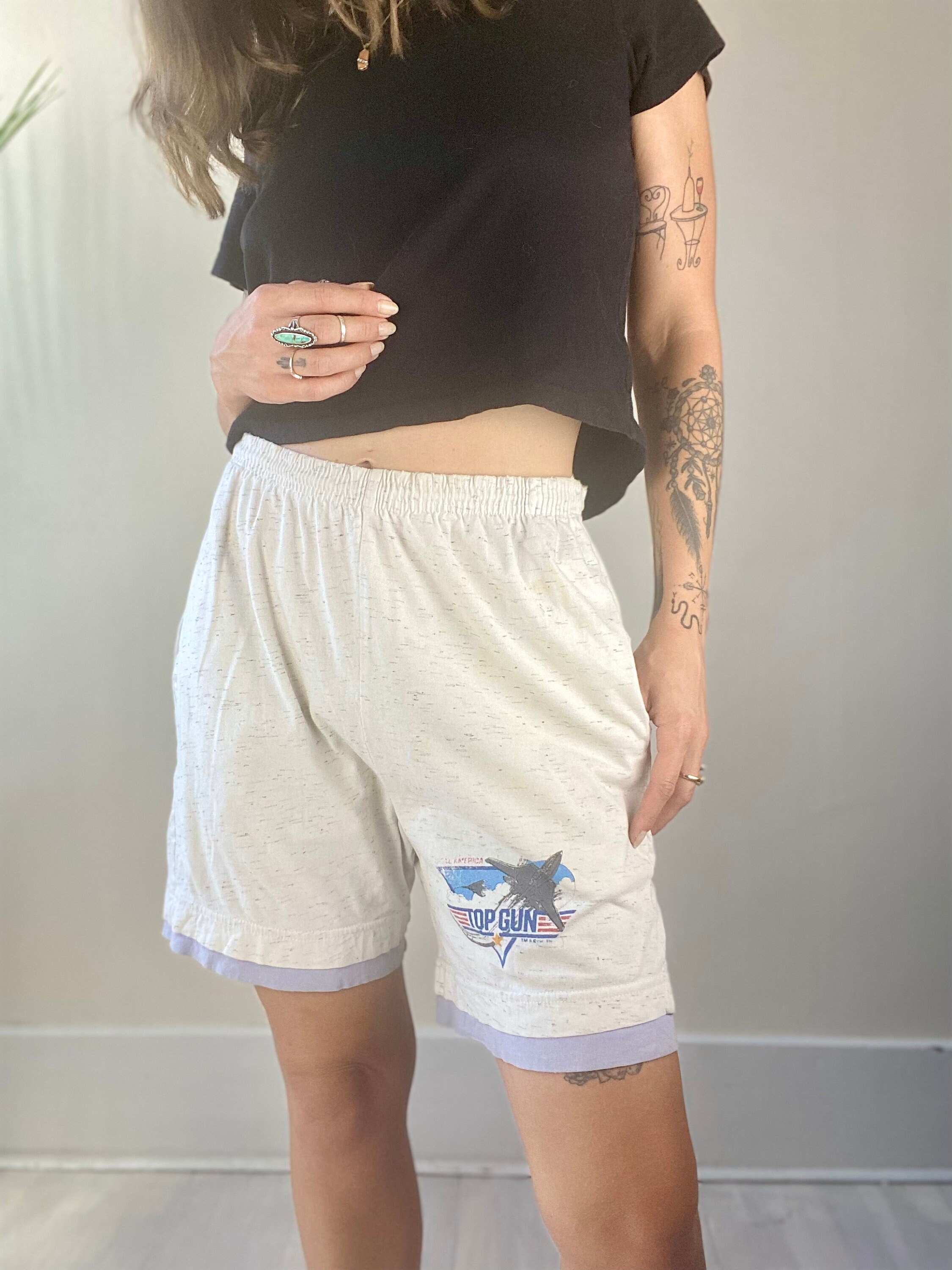 80s Top Gun Boxers Vintage 1980s Soft Worn Cotton Top Gun Etsy