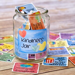 Set 3 de tarjetas de bondad imprimibles: mensajes inspiradores para difundir la bondad y la positividad