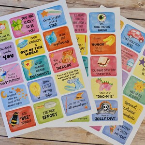 Printable Kindness Cards and Lunch Box Notes 4 Set BUNDLE: for Spreading Intentional Acts of Kindness and Inspiration image 9