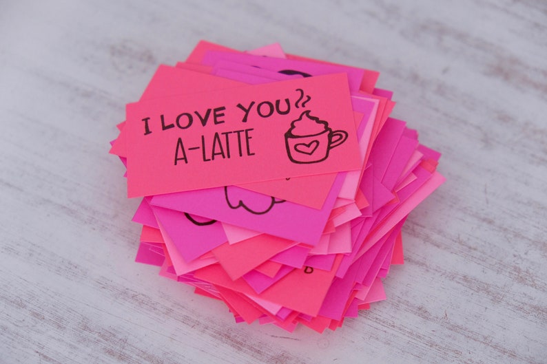 Love Confetti, Valentine's Day Kindness and Positivity, Printable Love Cards and Notes, Valentine's Day Care package, Valentine's Day Cards image 4