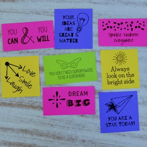 Kindness Confetti® Inspirational Cards Set 1 Kindness Cards Spread Kindness Be Kind Printable Cards Acts of Kindness image 8