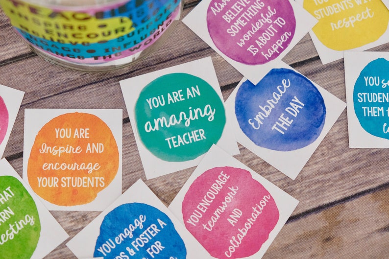 Teacher Appreciation Gift and Kindness Cards End of School Etsy