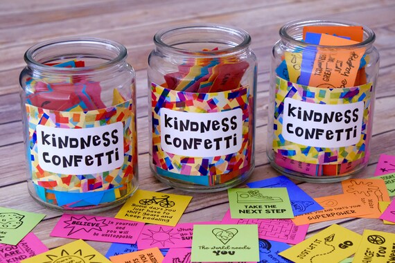 Printable Kindness Confetti 3 Set Bundle Over 300 Etsy Printable Kindness Confetti 3 Set Bundle Over 300 Etsy