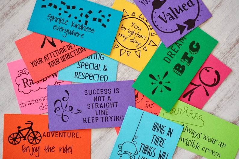 Kindness Confetti® Inspirational Cards Set 1 Kindness Cards Spread Kindness Be Kind Printable Cards Acts of Kindness image 5