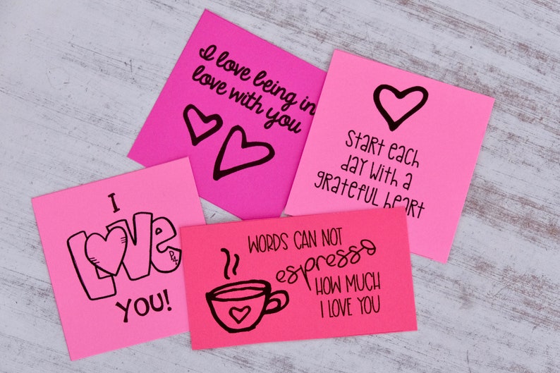 Love Confetti, Valentine's Day Kindness and Positivity, Printable Love Cards and Notes, Valentine's Day Care package, Valentine's Day Cards image 6