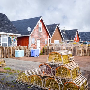 Fishing village, Prince Edward Island, Maritimes, Canada. Art photography, travel, wall art, wall decor, decorative art, print, photograph,