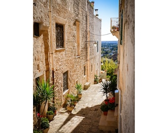 Cisternino, Puglia, Italy. FREE SHIPPING- Canada-US! Art photography, Wall art, Decorative art,  print, wall decor, travel, photograph.