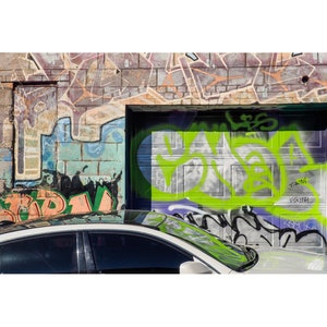 Car and graffiti, Toronto. FREE SHIPPING-Canada-US! ,Art photography, Wall art, Decorative art, wall decor,  urban, city, street photography