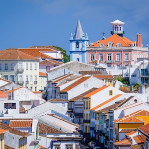 Overlooking Angra do Heroismo, Terceira, Azores. FREE SHIPPING- Canada-US!Art photography,Wall art,Decorative art,print, wall decor, travel.