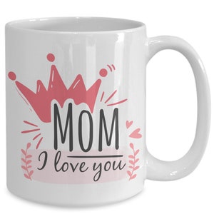 Cadeaux de la fête des Mères Maman Anniversaire First Mothers Gift Coffee Cup