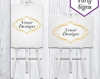 Custom Welcome Signs | Personalized Signs | Party Signs | Wedding Signs | Birthday Signs | Event Signs | Table Signs | Poster | Printable