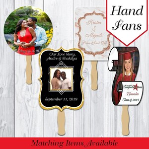 Hand Fans | Custom Fans | Personalized Fans | Wedding Fans | Graduation Fans | Promotional Items | Fan Favors | Party Favors | Printable Fan