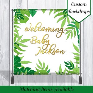 Safari Backdrop | Safari Banner | Animal Safari | Wild One | Safari Birthday | Safari Baby Shower | Safari Party Favor | Printable | Printed