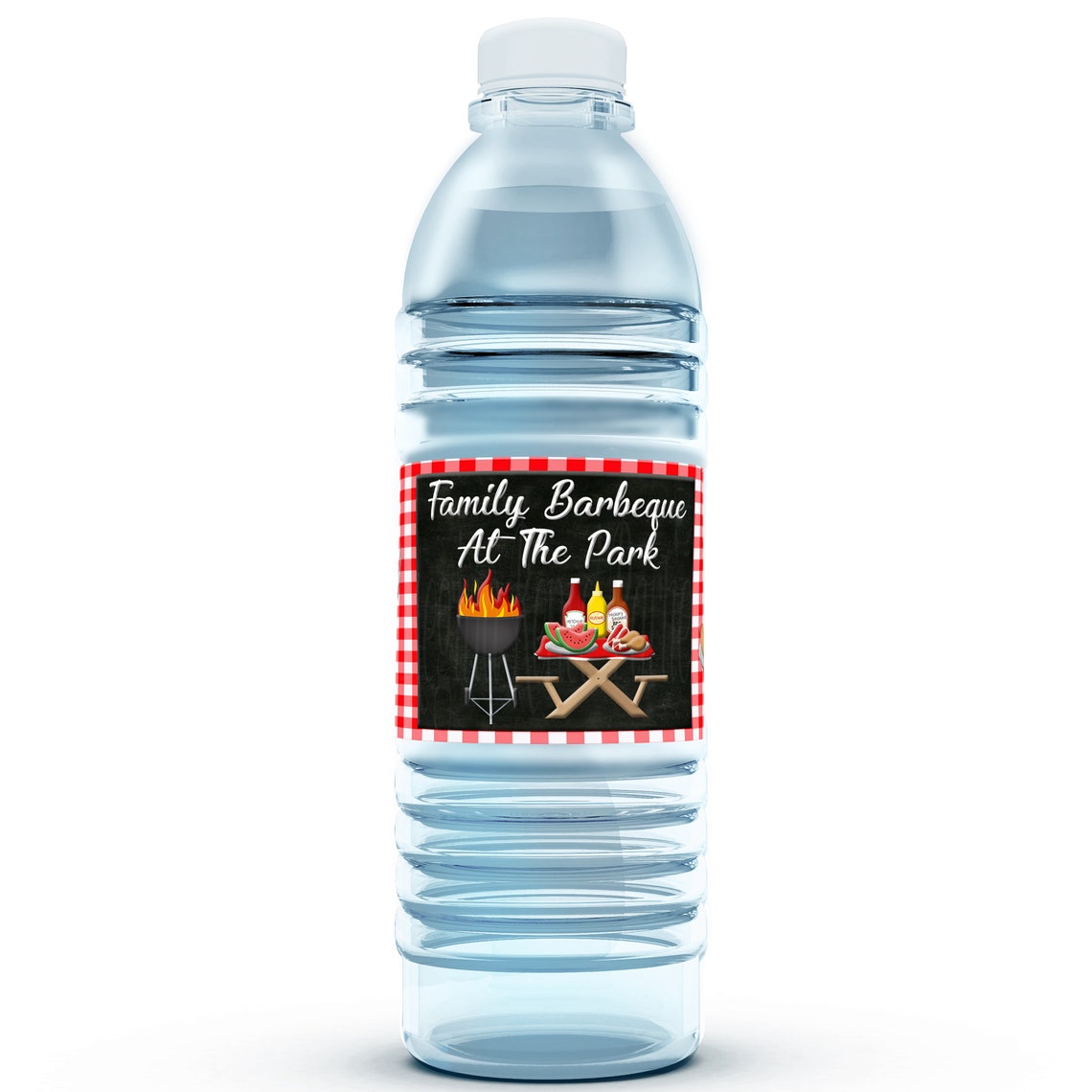 BBQ Theme Water Labels | Barbeque Water Labels | Picnic | Family ...
