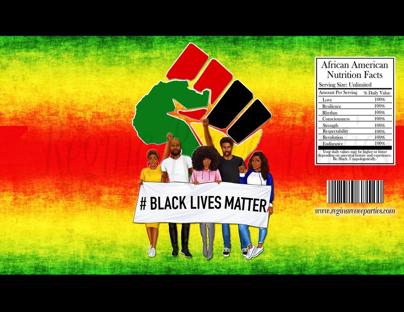 Custom Chip Bags Digital Black Men Black History Month Black Women Black lives Matter Movement Black Lives Matter Chip Bags