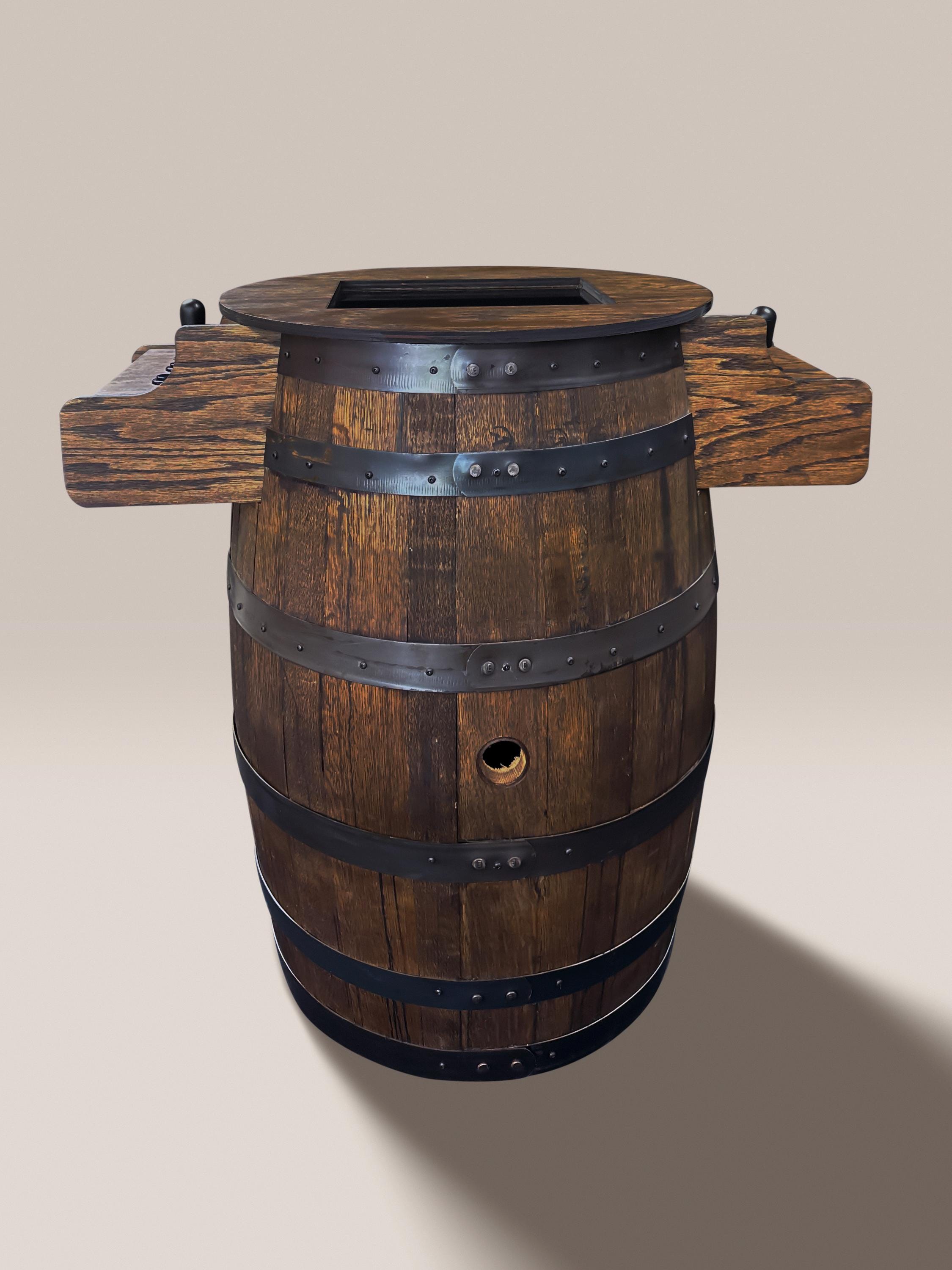 Bourbon Barrel Cocktail Style Arcade Machine 60 Games in 1