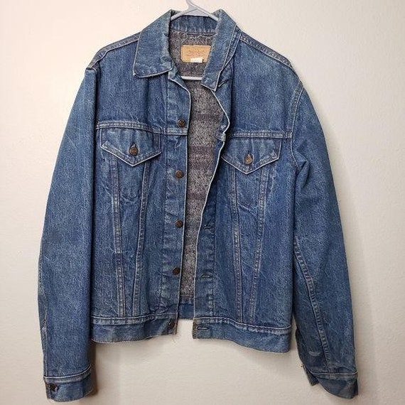 blanket lined levi jacket