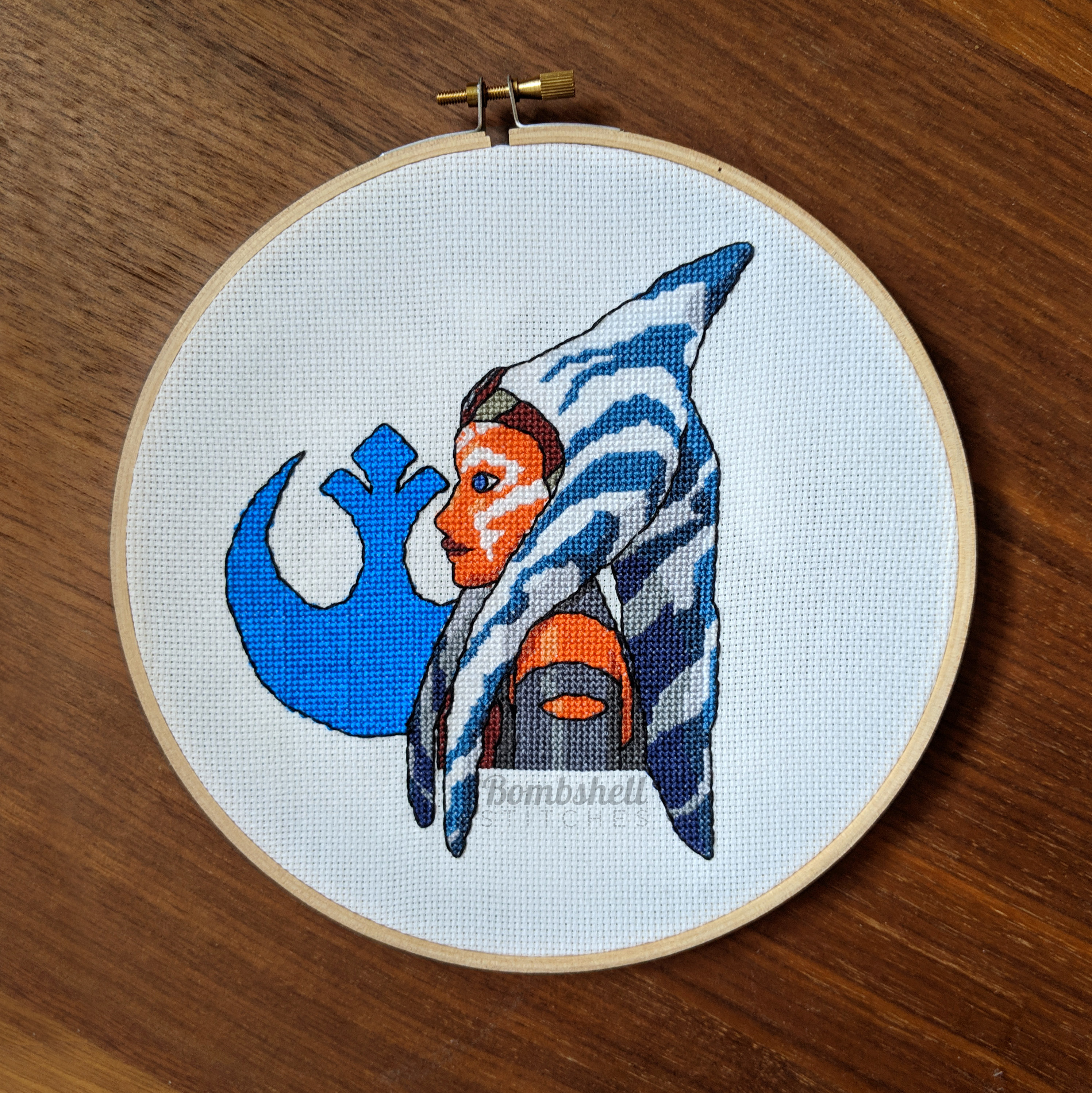 Ladies of the Rebellion 1 Ahsoka Cross Stitch Pattern Etsy UK