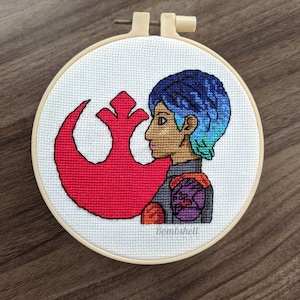 Ladies of the Rebellion - #3 Sabine - Cross Stitch Pattern -PDF PATTERN ONLY-