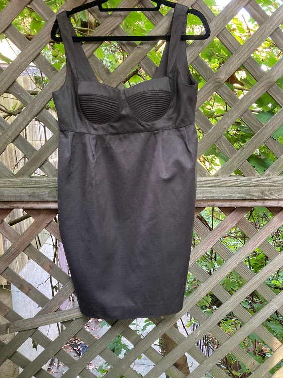 tank dress black Moore Ribbed Tank Midi — Bodycon U-Neck main image 1