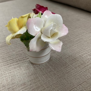 Crown Staffordshire floral miniature