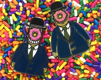 Homer Donut Enamel Pin - LE CHASE  - Simpsons - 90s - Lapel Pin - Brooch - Jewelry