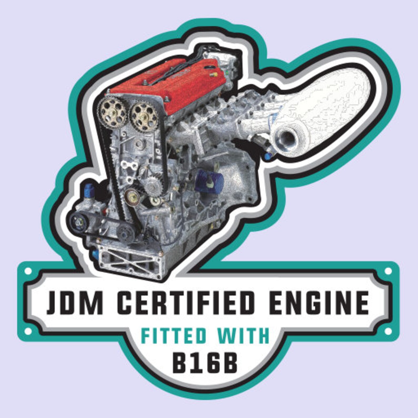 JDM Certified Engine Sticker Etsy Australia