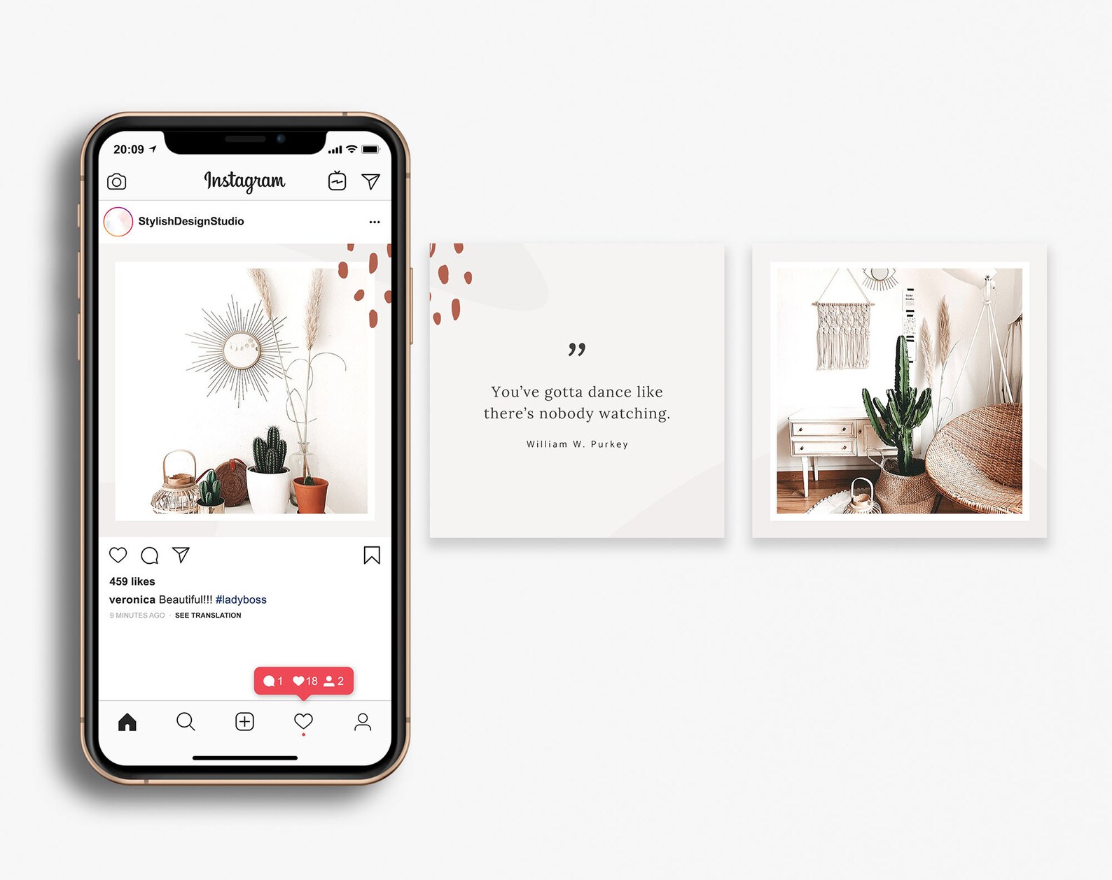 Canva Template Instagram Puzzle Feed Canva Puzzle Template Etsy