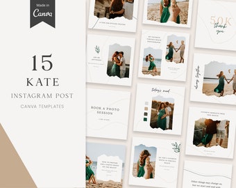 Canva template Instagram | Instagram post templates | Instagram Canva post | Instagram feed Canva | Social media template | Instant download