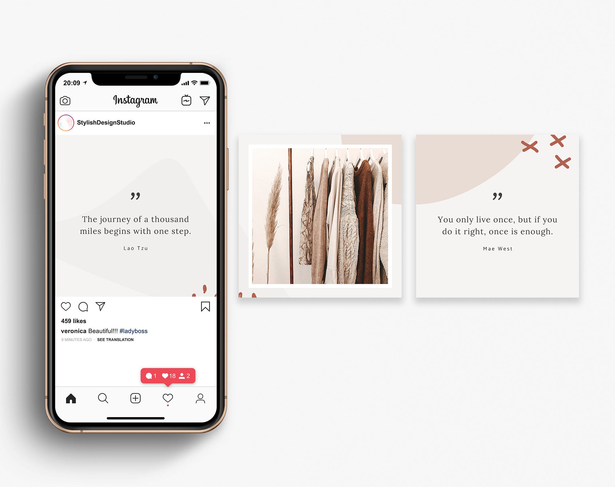Canva Template Instagram Puzzle Feed Canva Puzzle Template Etsy