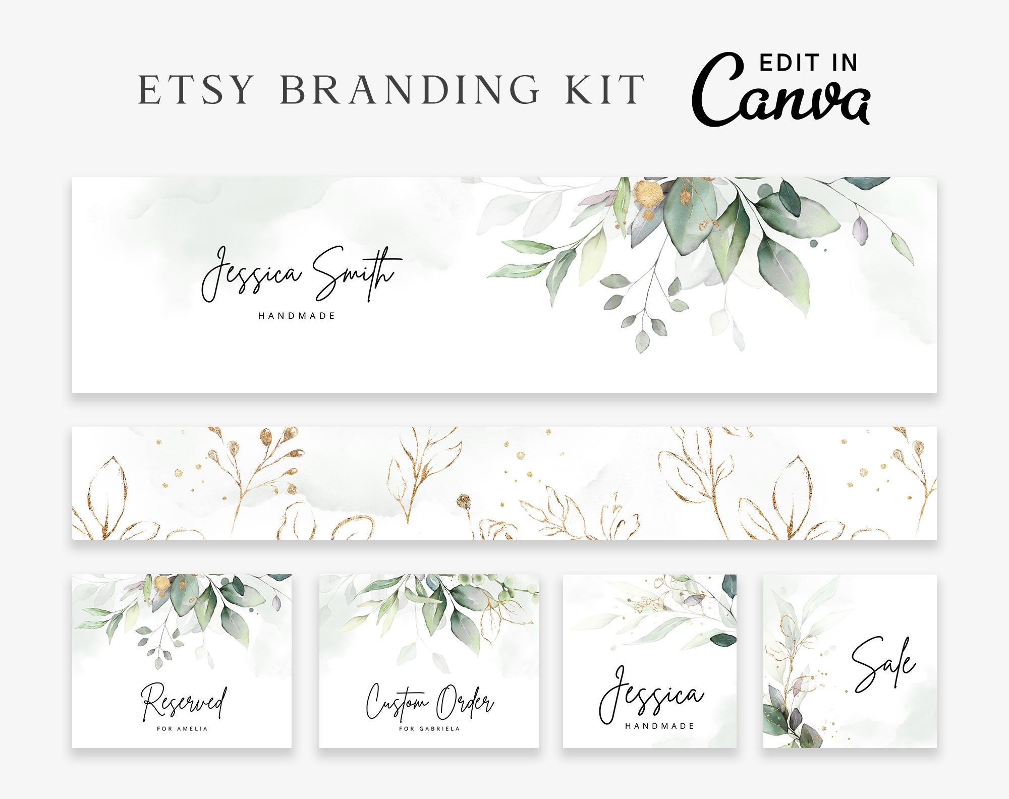 Etsy Canva Templates