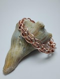 Wire Wrapped Copper Bracelet, Handmade Copper Wire Bracelet, Copper Cuff Bracelet, Cuff Bracelet, Copper Bracelet