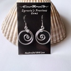 Unique Earrings, Dangle Earrings, Drop Earrings, Lightweight Earrings, Aluminum Jewelry