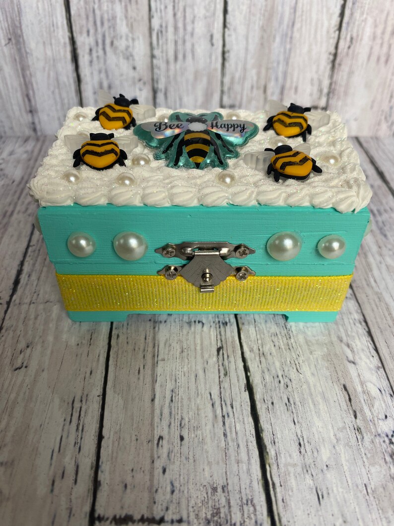 Bee Happy Jewelry Box