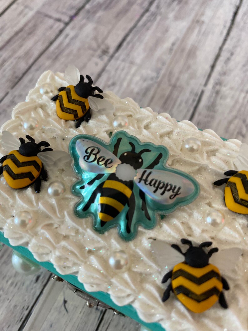 Bee Happy Jewelry Box