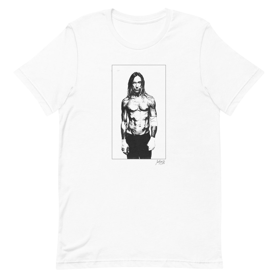 T-shirt Homme Iggy Pop MIC Stance - Licence Officielle - Manches Courtes, Lavage Machine 30° - 3