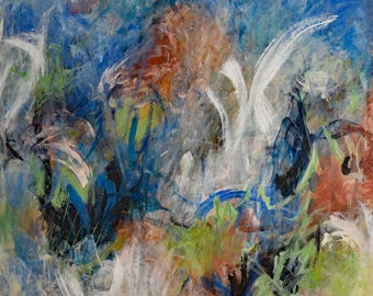 Convergence,  Mixed Media Painting, Original