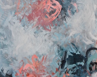 Brightest Star   Mixed Media Painting, Original