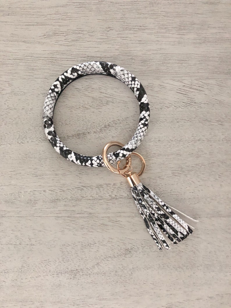 Key Ring Bracelet Keyring Keyring Bracelet Key Chain Etsy